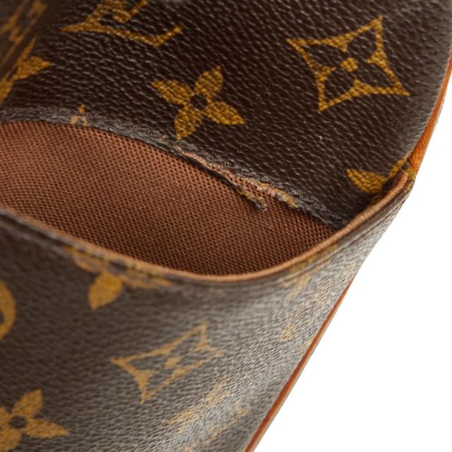 ルイ ヴィトン モノグラム ポシェットガンジュ ボディバッグ ウエストバッグ M51870 ブラウン PVC レザー LOUIS VUITTON 【中古】_8
