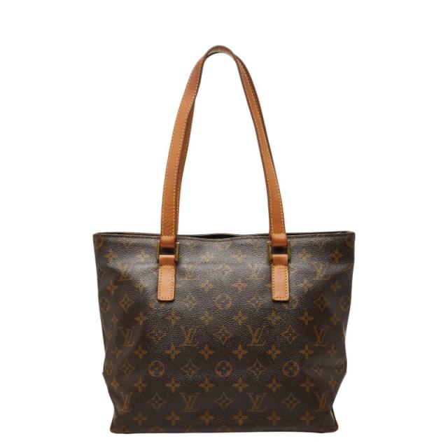 ルイ ヴィトン モノグラム カバピアノ トートバッグ ショルダーバッグ M51148 ブラウン PVC レザー レディース LOUIS VUITTON 【中古】