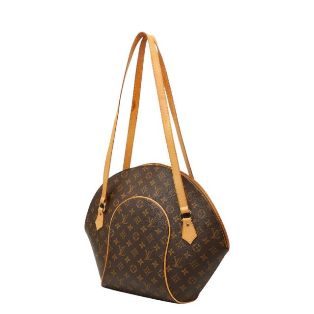 ルイ ヴィトン モノグラム エリプス ショッピング トートバッグ ショルダーバッグ M51128 ブラウン PVC レザー LOUIS VUITTON 【中古】_1