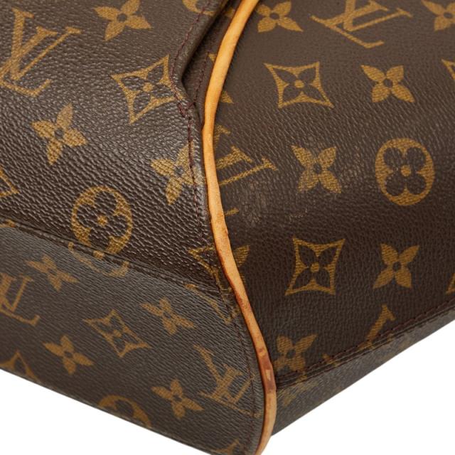 ルイ ヴィトン モノグラム エリプス ショッピング トートバッグ ショルダーバッグ M51128 ブラウン PVC レザー LOUIS VUITTON 【中古】_3