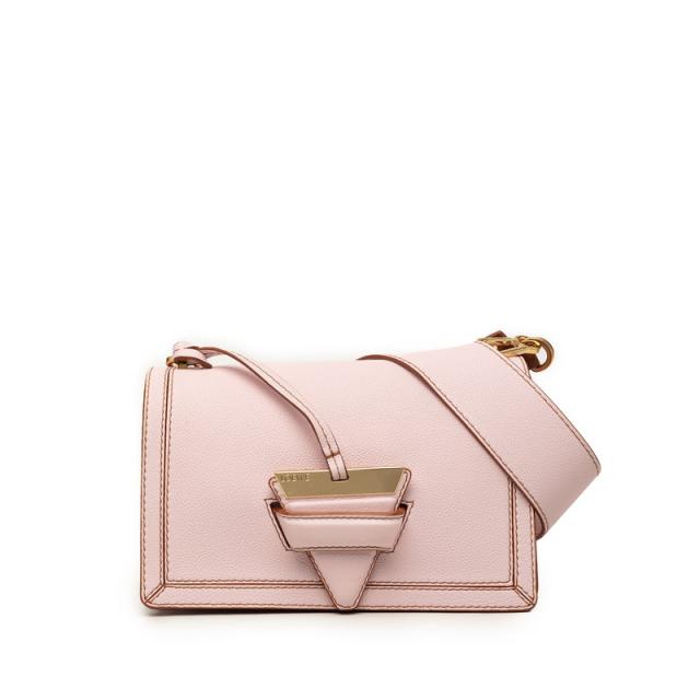 ロエベ バルセロナ チェーン ショルダーバッグ クロスボディバッグ ピンク レザー レディース LOEWE 【中古】 57,145円