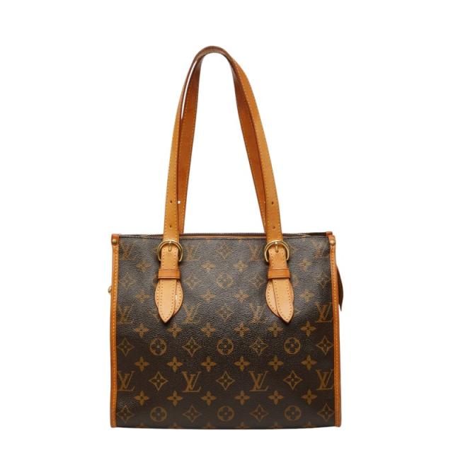 ルイ ヴィトン モノグラム ポパンクール オ トートバッグ ショルダーバッグ M40007 ブラウン レディース LOUIS VUITTON 【中古】