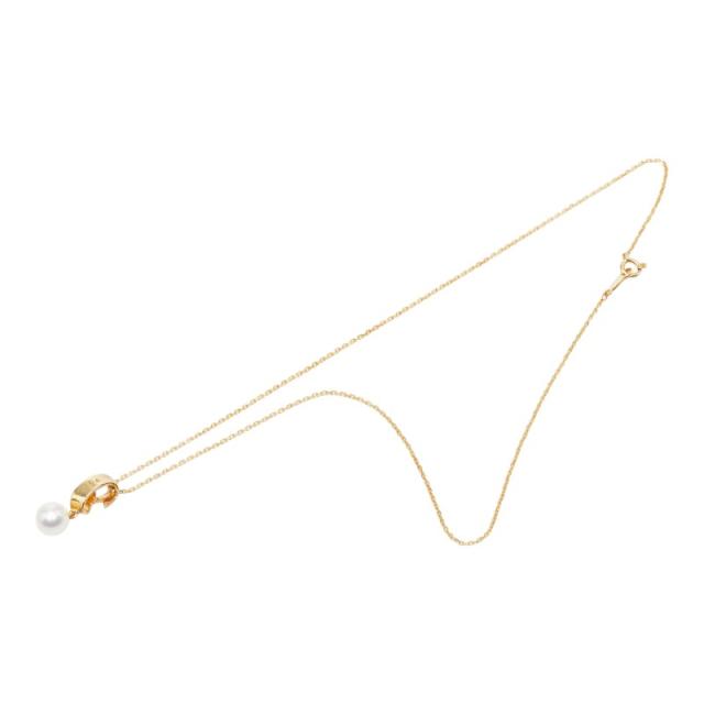 ミキモト 真珠 K18YG イエローゴールド アコヤパール7.1mm ペンダント ネックレス レディース MIKIMOTO 中古_1