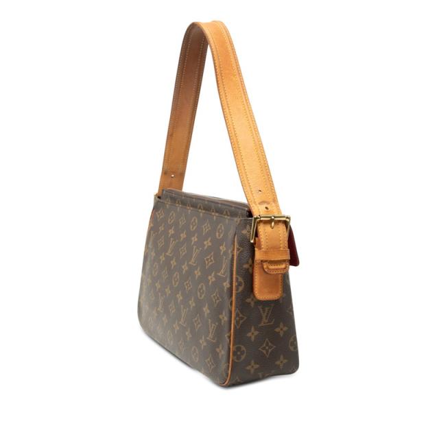 ルイ ヴィトン モノグラム ヴィバシテGM ショルダーバッグ ワンショルダー M51163 ブラウン PVC レザー LOUIS VUITTON 【中古】_1