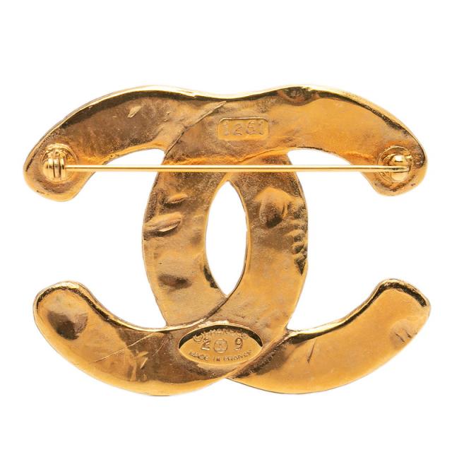 シャネル ココマーク ヴィンテージ ブローチ 29 ゴールド メッキ レディース CHANEL 【中古】_1