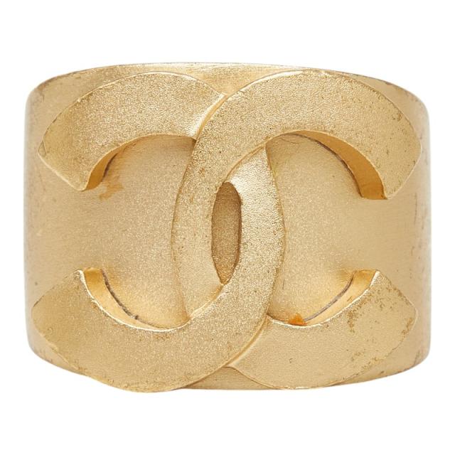 シャネル ココマーク リング 指輪 01C ゴールド メッキ レディース CHANEL 【中古】_1