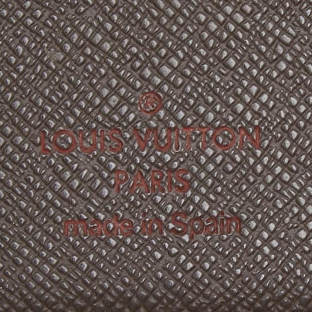 ルイ ヴィトン ダミエ クーヴェルテュール パスポール パスポートケース N60189 ブラウン PVC レザー レディース LOUIS VUITTON 【中古】_7