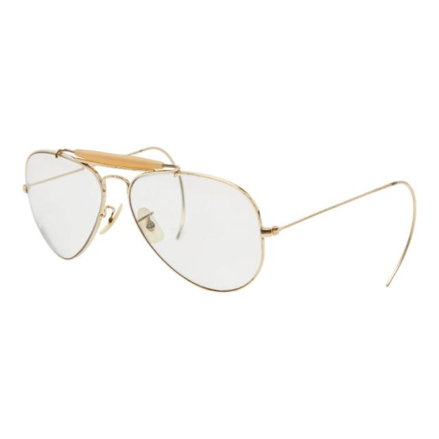 レイバン アウトドアーズマン サングラス ティアドロップ ゴールド メタル レディース Ray Ban 【中古】