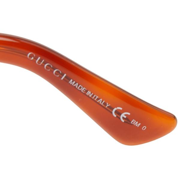グッチ メガネ 伊達メガネ 眼鏡 GG1134/S ブラウン プラスチック メンズ GUCCI 【中古】_5
