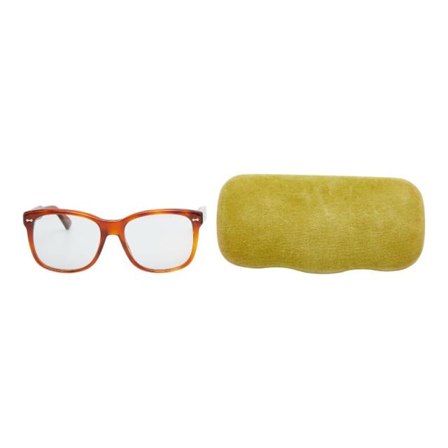 グッチ メガネ 伊達メガネ 眼鏡 GG1134/S ブラウン プラスチック メンズ GUCCI 【中古】_7