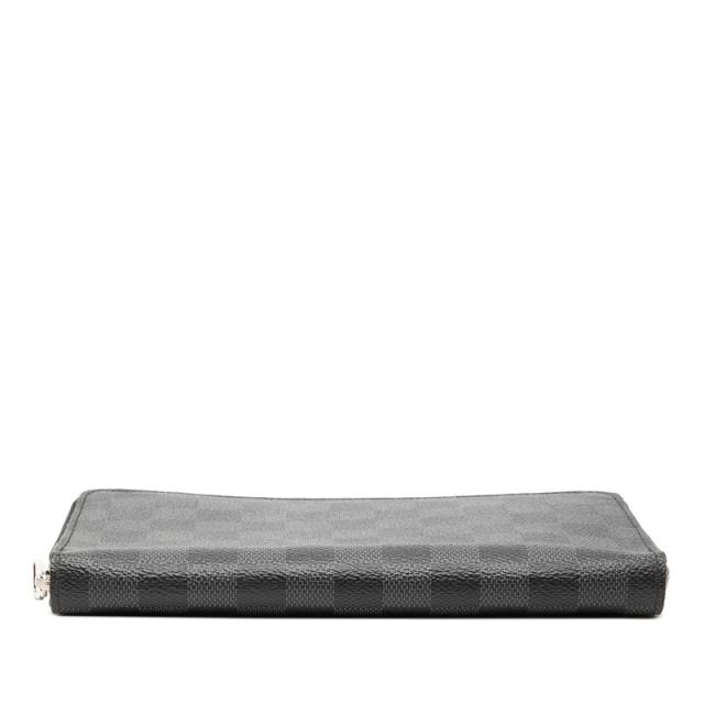 ルイ ヴィトン ダミエ グラフィット ジッピーオーガナイザー ラウンドファスナー 長財布 N63077 ブラック PVC LOUIS VUITTON 【中古】_2