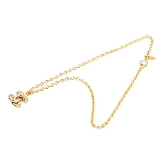 シャネル ココマーク マトラッセ チェーン ペンダント ネックレス ゴールド メッキ レディース CHANEL 【中古】_3