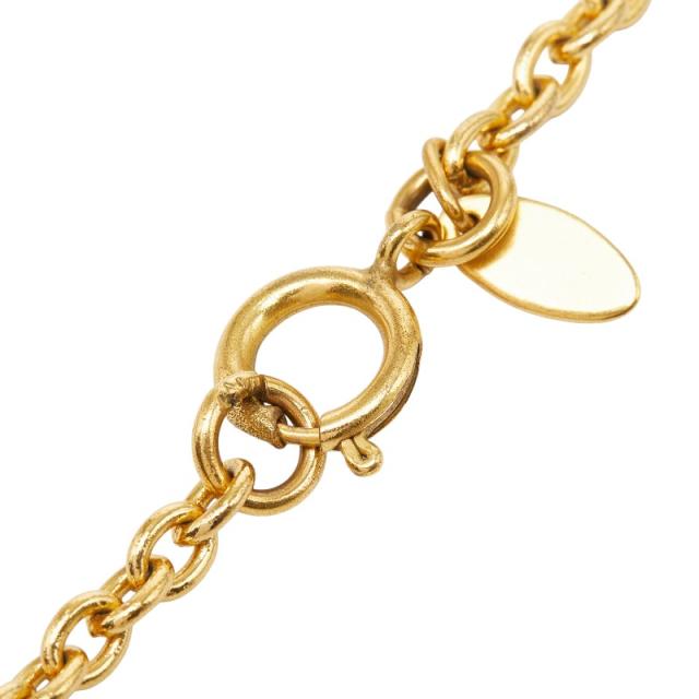 シャネル ココマーク マトラッセ チェーン ペンダント ネックレス ゴールド メッキ レディース CHANEL 【中古】_4
