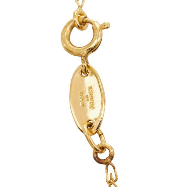 シャネル ココマーク グリポア デポーズ ネックレス ゴールド ブラック メッキ レディース CHANEL 【中古】_5