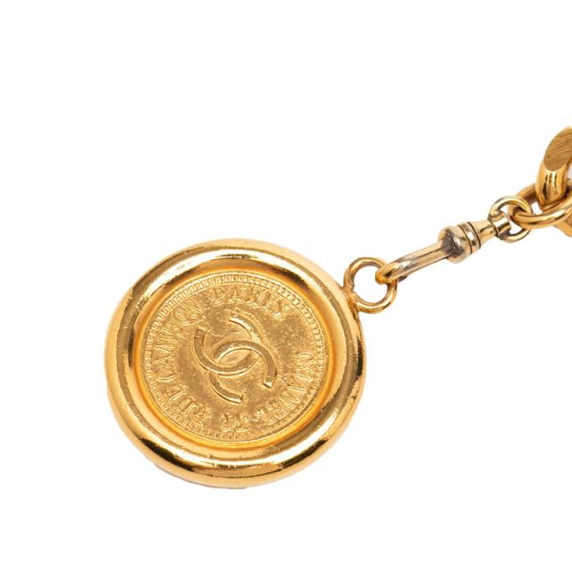 シャネル ココマーク 31 RUE CAMBON ル カンボン チェーンベルト ゴールド メッキ レディース CHANEL 【中古】_2