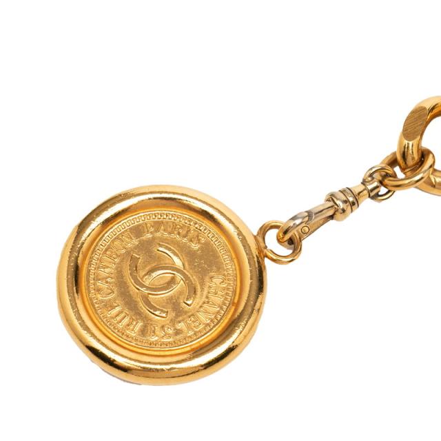 シャネル ココマーク 31 RUE CAMBON ル カンボン チェーンベルト ゴールド メッキ レディース CHANEL 【中古】_1