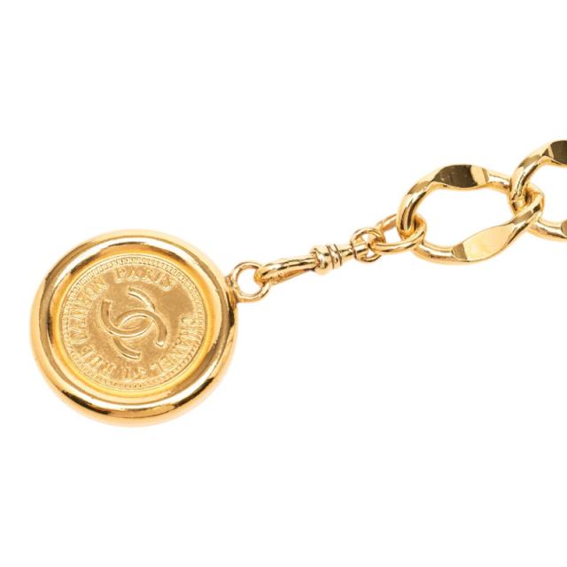 シャネル ココマーク 31 RUE CAMBON ル カンボン チェーンベルト ゴールド メッキ レディース CHANEL 【中古】_1