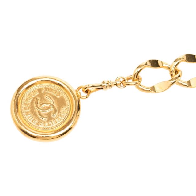 シャネル ココマーク 31 RUE CAMBON ル カンボン チェーンベルト ゴールド メッキ レディース CHANEL 【中古】_2