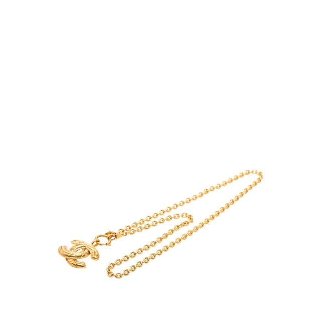 シャネル マトラッセ ココマーク 首飾り ゴールド メッキ レディース CHANEL 【中古】