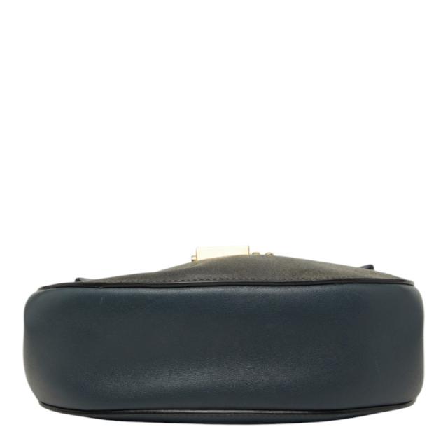 クロエ ドリュー ショルダーバッグ グレー スウェード レザー レディース Chloe 【中古】_2