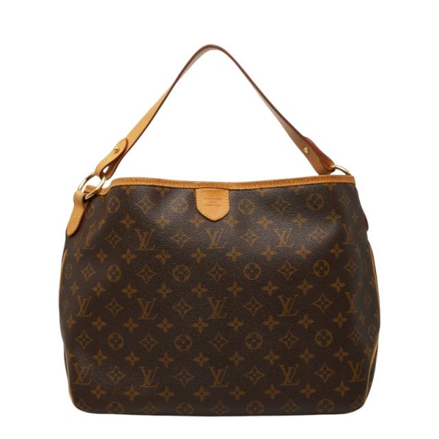 ルイ ヴィトン モノグラム ディライトフルPM ワンショルダーバッグ M40352 ブラウン PVC レザー レディース LOUIS VUITTON 【中古】