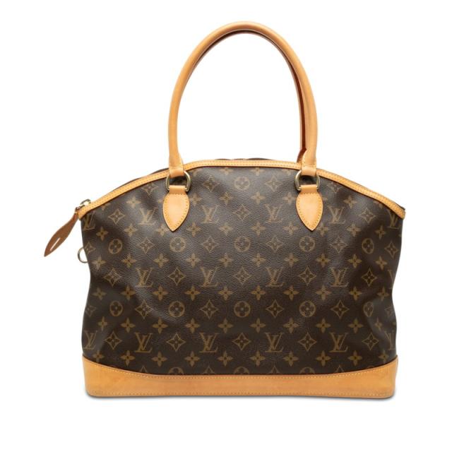 ルイ ヴィトン モノグラム ロックイット ホリゾンタル トートバッグ ショルダーバック M40104 ブラウン PVC LOUIS VUITTON 【中古】