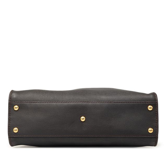 フェンディ ピーカブー レギュラー ハンドバッグ 8BN290 ブラウン レザー レディース FENDI 【中古】_2