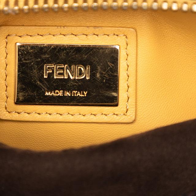 フェンディ ピーカブー レギュラー ハンドバッグ 8BN290 ブラウン レザー レディース FENDI 【中古】_5