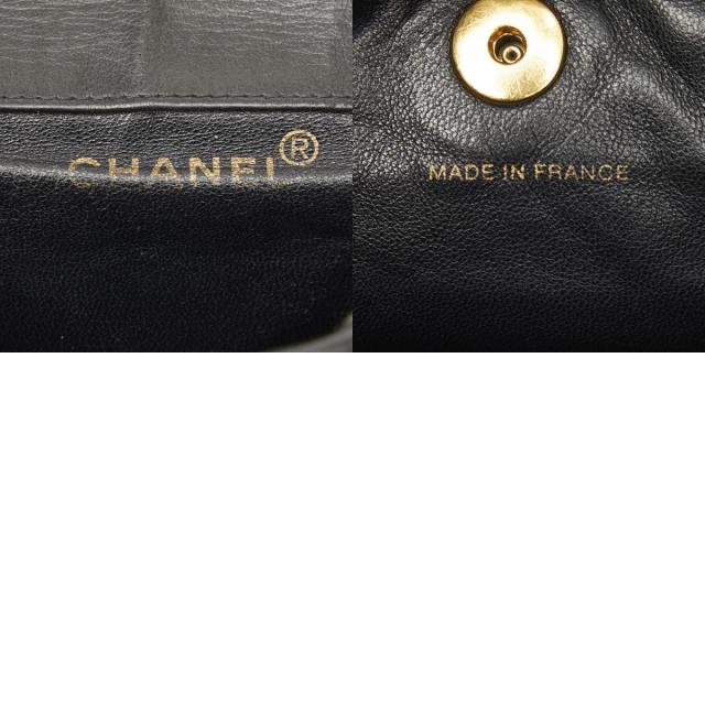 シャネル マトラッセ ココマーク チェーン リュック デイパック バックパック ブラック ラムスキン レディース CHANEL 【中古】_9