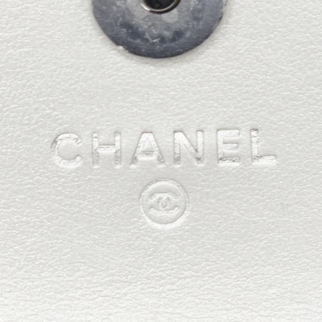 シャネル ミニマトラッセ ココマーク チェーン ショルダーバッグ ポシェット シルバー レザー レディース CHANEL 【中古】_8