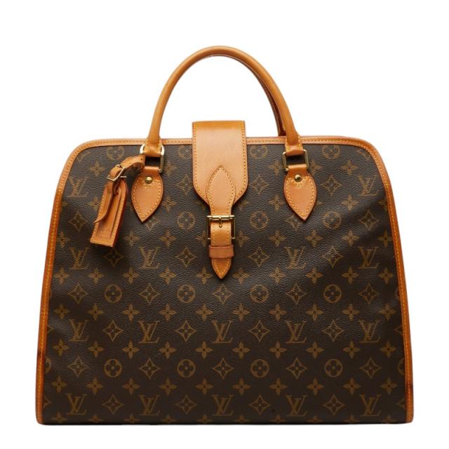 ルイ ヴィトン モノグラム リヴォリ ビジネスバッグ ブリーフケース 書類バッグ M53380 ブラウン PVC レザー LOUIS VUITTON 【中古】