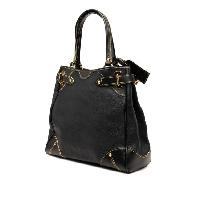 ルイ ヴィトン スハリ マジェステュウ ハンドバッグ M95650 ブラック レザー レディース LOUIS VUITTON 【中古】_1