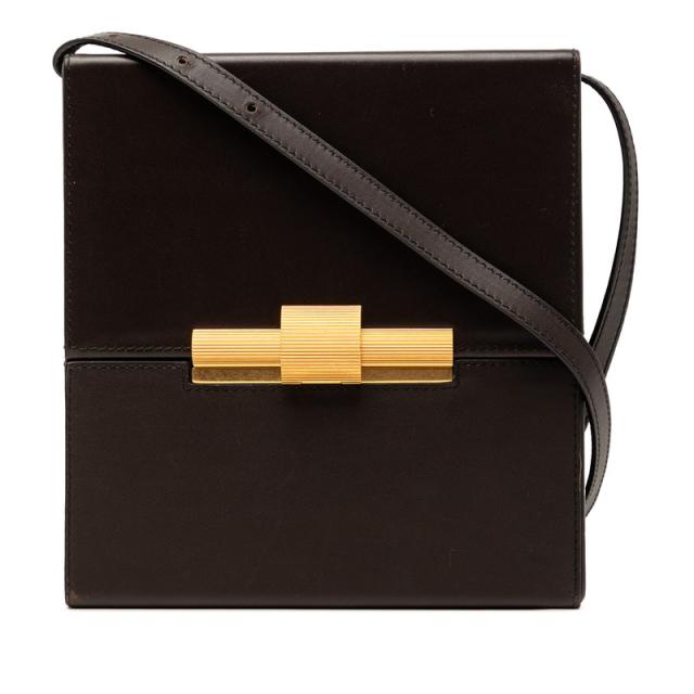 ボッテガヴェネタ DAISEY デイジー 斜め掛け ショルダーバッグ ブラウン レザー レディース BOTTEGAVENETA 【中古】