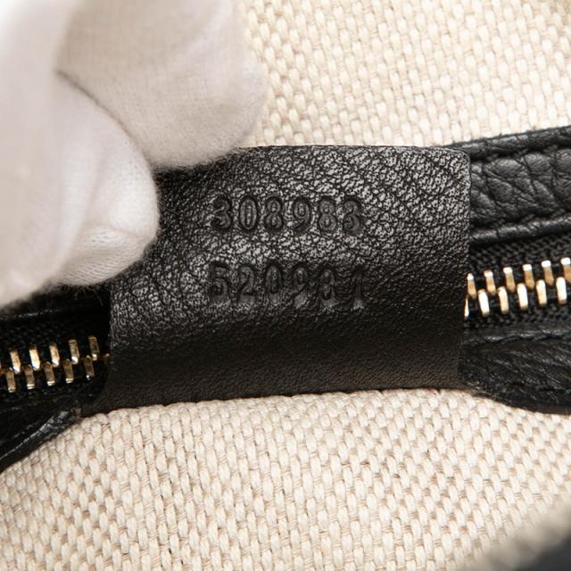 グッチ ソーホー タッセル チェーン ショルダーバッグ 308983 ブラック レザー レディース GUCCI 【中古】_6
