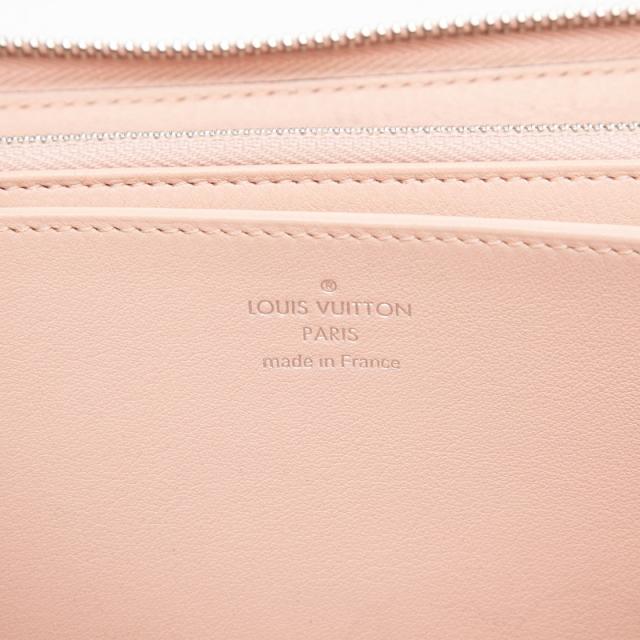 ルイ ヴィトン モノグラム マヒナ ジッピー ウォレット 長財布 M82755 ローズジャスミン ピンク レザー LOUIS VUITTON 【中古】_4