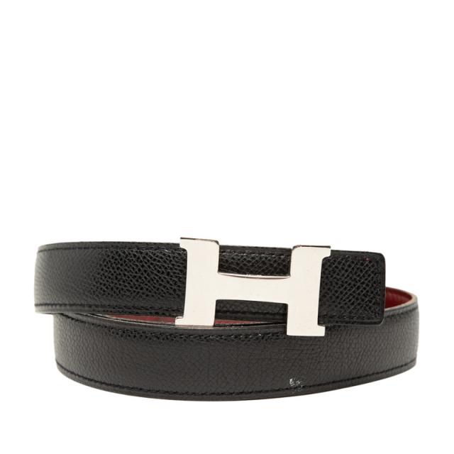 エルメス コンスタンス H胴締め 胴締め 大きさ80 黒いこと 赤いこと クシュベル レディース HERMES 【中古】