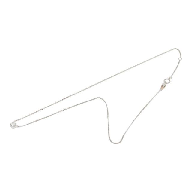 Pt850 プラチナ PM ピーエム ダイヤ0.39ct プチネックレス ペンダント ネックレス レディース 中古_1