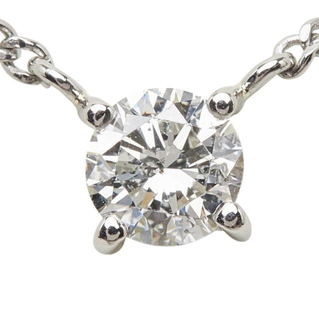 Pt850 プラチナ PM ピーエム ダイヤ0.39ct プチネックレス ペンダント ネックレス レディース 中古_2