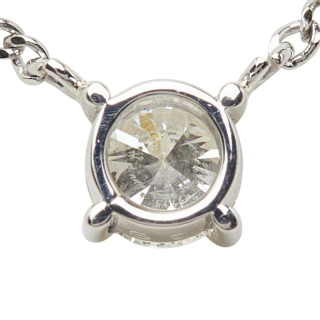 Pt850 プラチナ PM ピーエム ダイヤ0.39ct プチネックレス ペンダント ネックレス レディース 中古_3