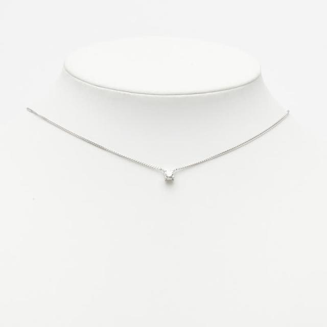 Pt850 プラチナ PM ピーエム ダイヤ0.39ct プチネックレス ペンダント ネックレス レディース 中古_6