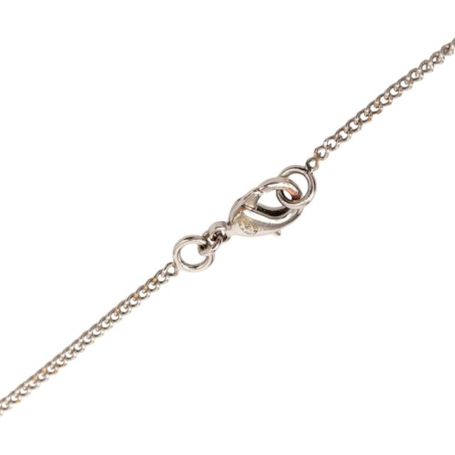 シャネル ココマーク チェーン ペンダント ネックレス B12C刻印 シルバー メタル ラインストーン レディース CHANEL 【中古】_3