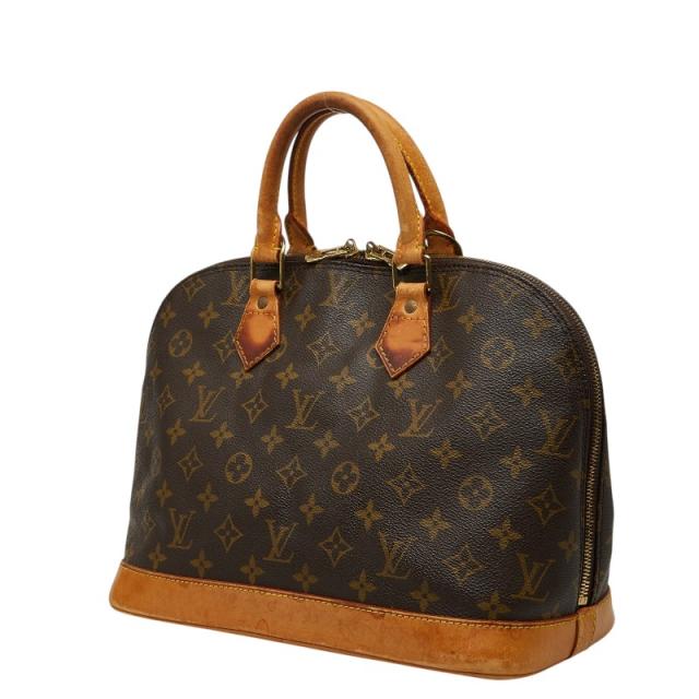 ルイ ヴィトン モノグラム アルマ 旧型 ハンドバッグ M51130 ブラウン PVC レザー レディース LOUIS VUITTON 【中古】_1