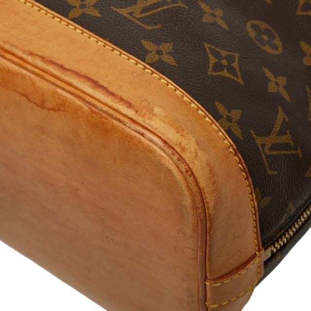 ルイ ヴィトン モノグラム アルマ 旧型 ハンドバッグ M51130 ブラウン PVC レザー レディース LOUIS VUITTON 【中古】_5