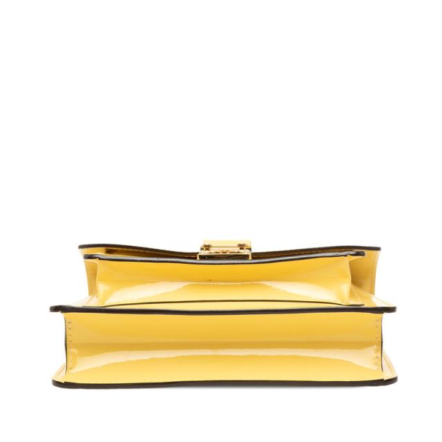 ルイ ヴィトン ヴェルニ モンソーBB ハンドバッグ ショルダーバッグ 2WAY イエロー パテントレザー レディース LOUIS VUITTON 【中古】_2