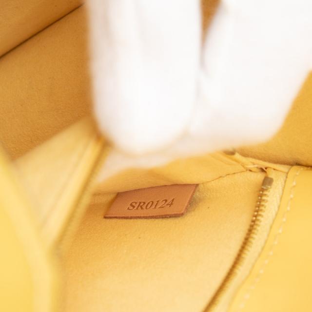 ルイ ヴィトン ヴェルニ モンソーBB ハンドバッグ ショルダーバッグ 2WAY イエロー パテントレザー レディース LOUIS VUITTON 【中古】_5