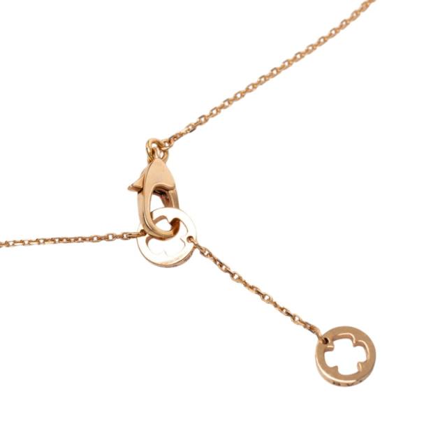 ブルガリ フィオレヴァー チェーン ペンダント ネックレス ダイヤモンド K18YG イエローゴールド Au750 レディース BVLGARI 【中古】_3