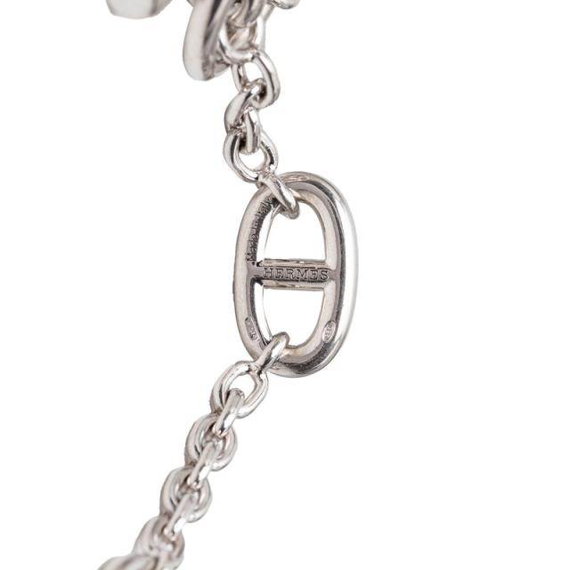 エルメス シェーヌダンクル ファランドール 120 ロング ネックレス SV925 シルバー レディース HERMES 【中古】_3