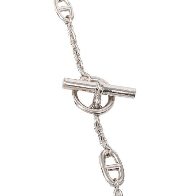 エルメス シェーヌダンクル ファランドール 120 ロング ネックレス SV925 シルバー レディース HERMES 【中古】_4