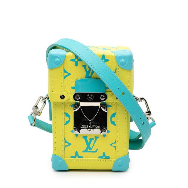ルイ ヴィトン モノグラム ヴェルティカル トランク ウエアラブル ウォレット 斜め掛け ショルダーバッグ LOUIS VUITTON 【中古】