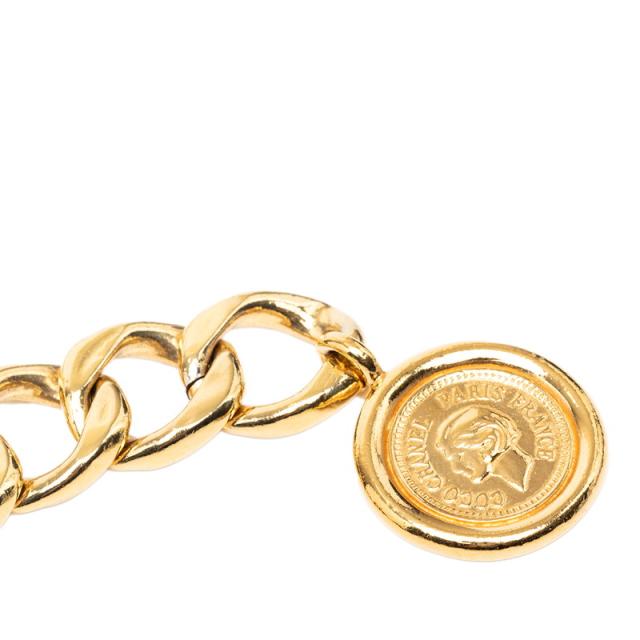 シャネル ココマーク 31 RUE CAMBON ル カンボン チェーンベルト ゴールド メッキ レディース CHANEL 【中古】_1